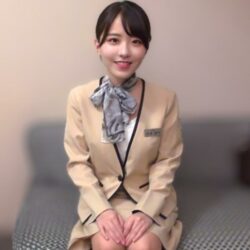 ※本日限り※経験0人!大手航空会社新卒CA(20) ストッキング破りきって即ハメ。巨根で喪失＆大量中出し。高額条件でまさかのオファー成立した衝撃ハメ撮り。※数量限定先着順で原版送付