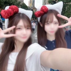 ※顔出し解禁【伝説】*高からの同旧生のﾕｲ＆ﾋｶﾙのﾊｰﾚﾑ３P。過去最高美女のW潮吹きに連続中出しでFC２に歴史を刻む。～12/31消除予定。